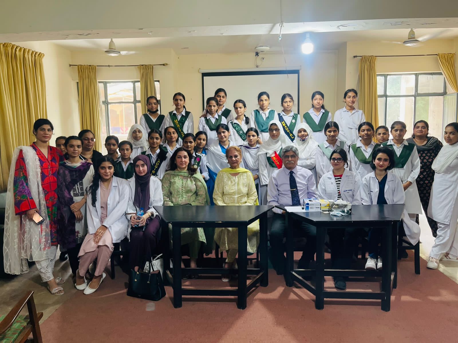 Skin Care Session Participants