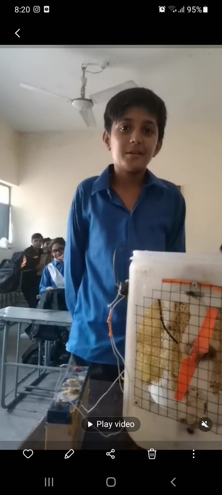 Student Fan Model Project at WSSO